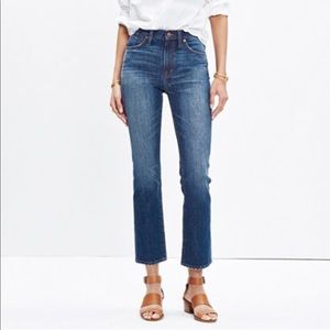Madewell High riser Demi Boot Jeans!